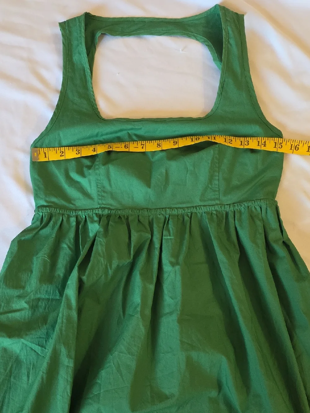 Anthropologie O.P.T Mariabella Sleeveless Cut Out Green Maxi Dress - Picture 4 of 6